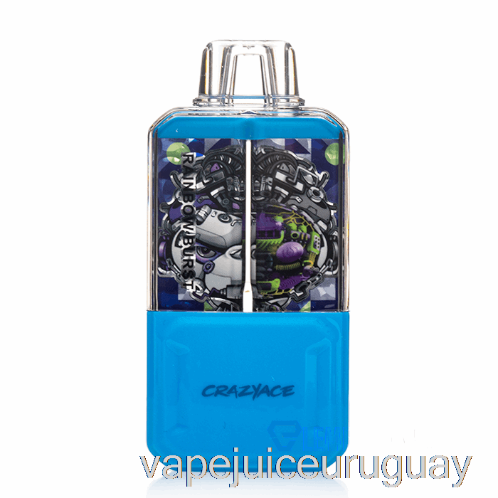 Crazyace B15000 Vape Desechable Rainbow Burst Uruguay